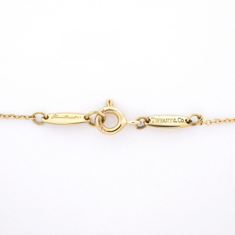 Tiffany & Co Necklace Open Cross 18K Yellow Gold Yellow Gold Ladies