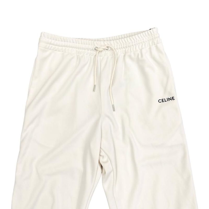 Celine by Hedi Slimane Jersey Double Face Tracksuit Pants 2z412121o M Size Logo