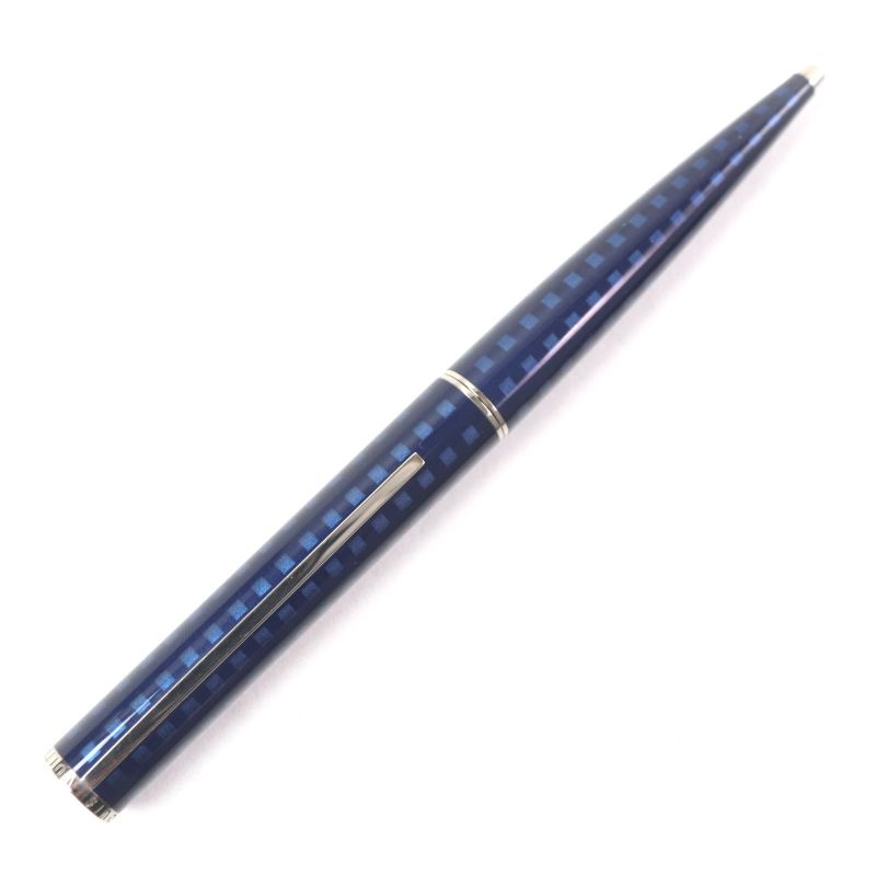 Louis Vuitton N79155 Jetluck Twist Ballpoint Pen Navy Silver With Case Made In