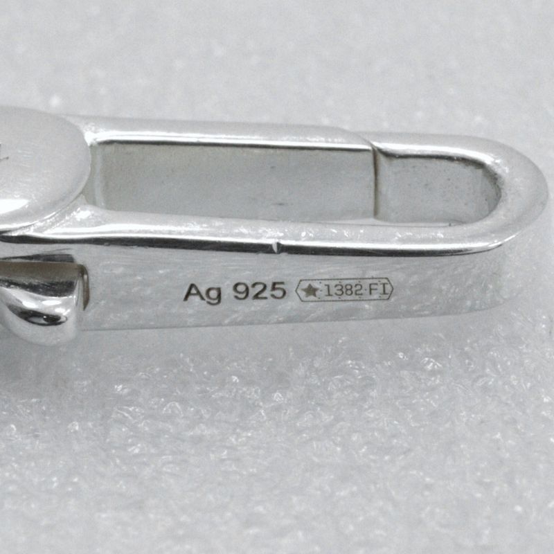 Gucci Interlocking G Silver 925 Unisex 12.1g Bracelet