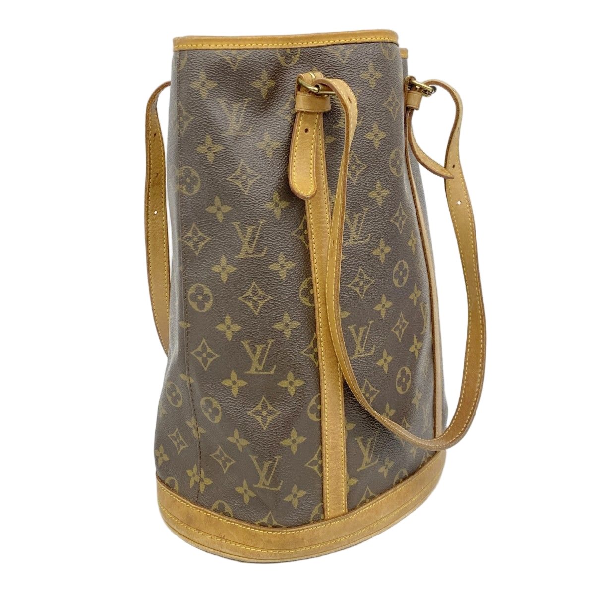 Louis Vuitton Tote Monogram Bucket GM Brown — view 2