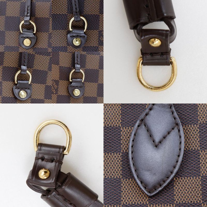 Louis Vuitton Neverfull MM N51105 Damier Canvas Brown Gi2102 Ladies Tote Bag