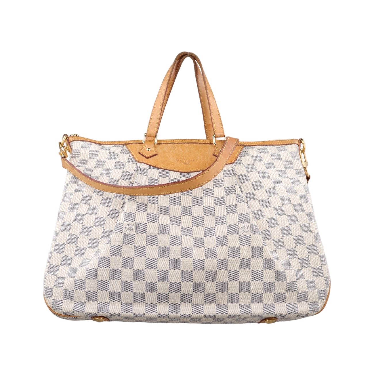 Louis Vuitton Syracuse GM Azur Damier Canvas Messenger Bag