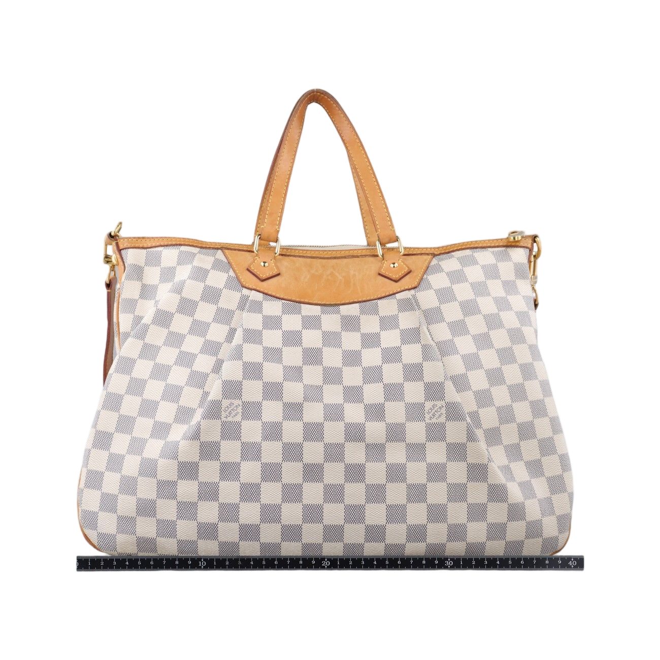 Louis Vuitton Syracuse GM Azur Damier Canvas Messenger Bag — view 2