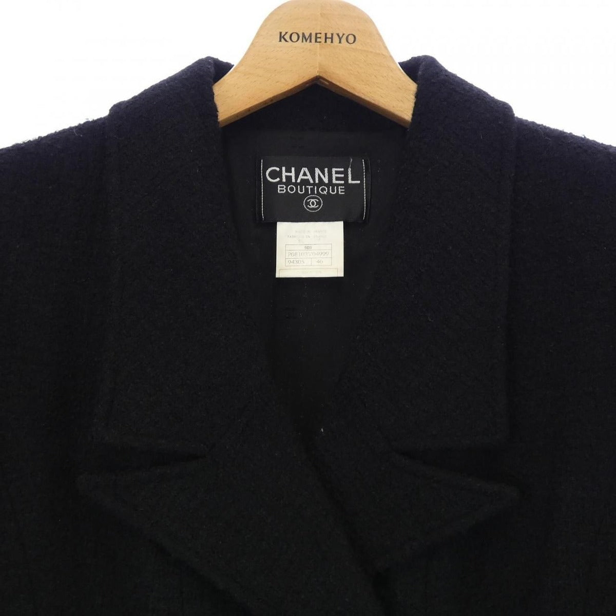 Chanel Vintage Suit Black 46 — view 5