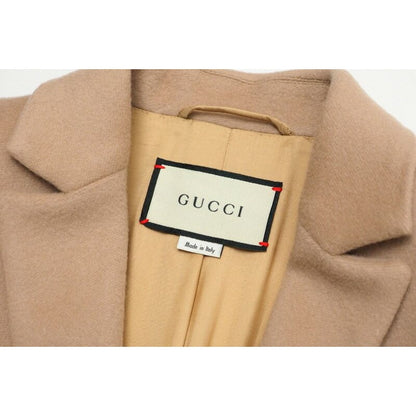 Gucci Coat Size 38 Chester Long Wool Go8441 — view 7