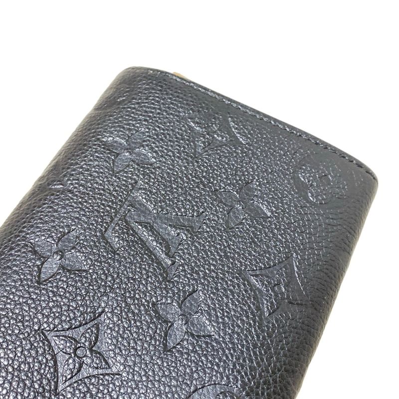 Louis Vuitton Monogram And Empreinte Portefeuille Emilie Long Wallet M62369
