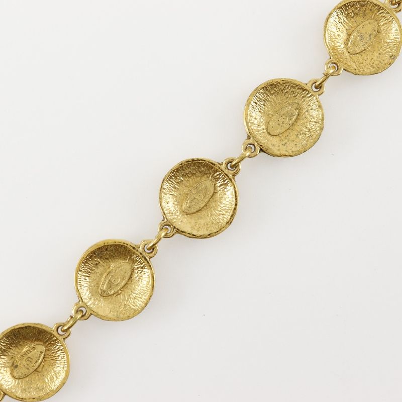 Chanel Coco Mark 31 RUE Cambon Vintage Gold Plated Ladies 40g Bracelet