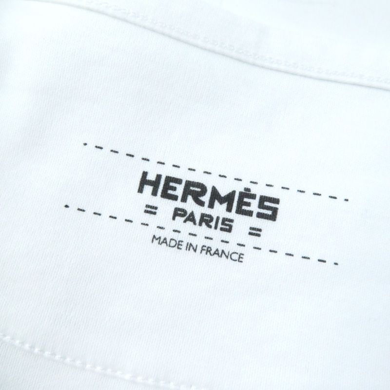 Hermes Grand Manege Grand Manege 100% Cotton Crew Neck Short Sleeve T-shirt