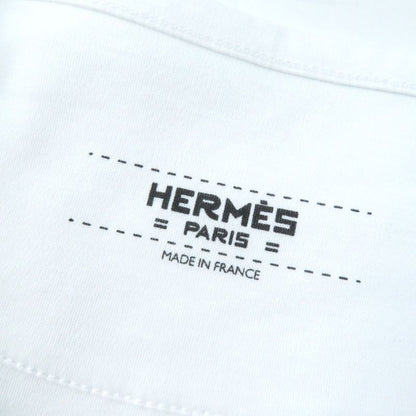 Hermes Grand Manege Grand Manege 100% Cotton Crew Neck Short Sleeve T-shirt
