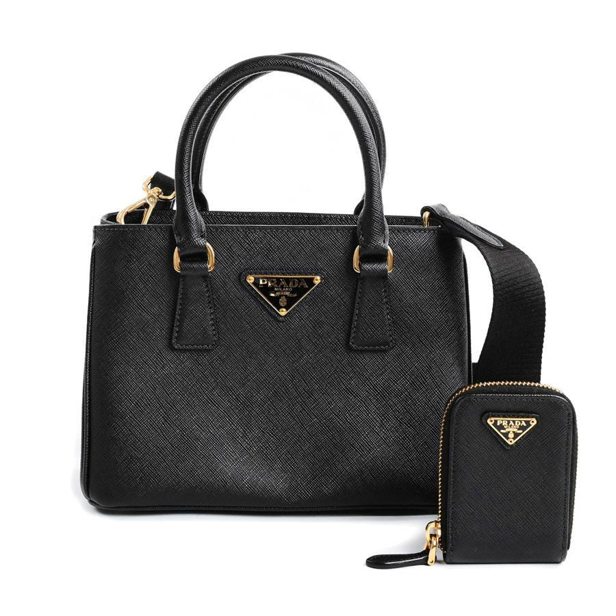 Prada Handbag Galleria Black