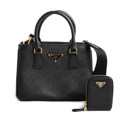 Prada Handbag Galleria Black