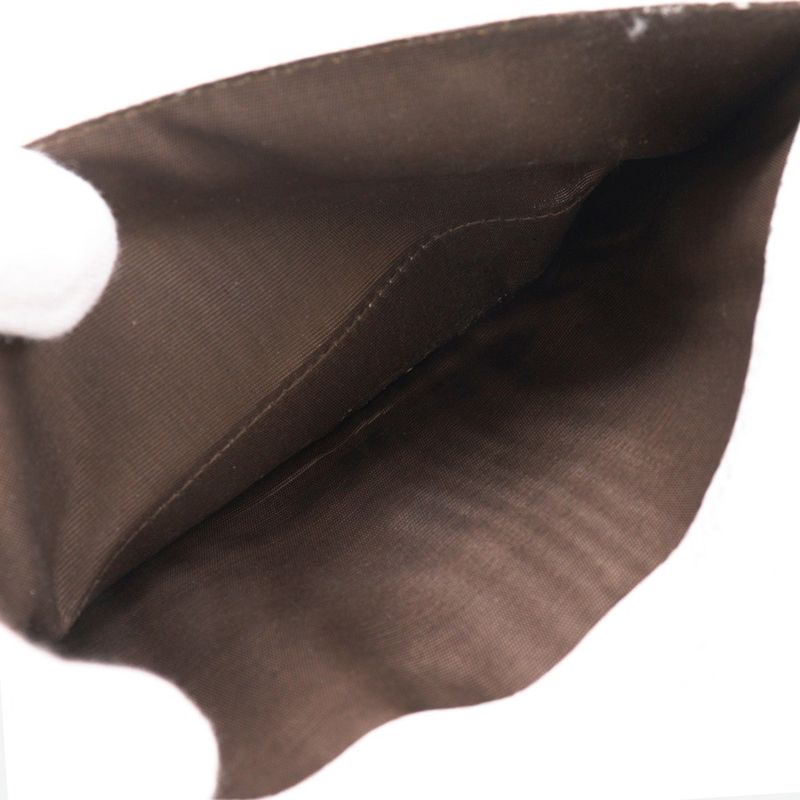 Fendi Selleria W Hook Bi-fold 8m0144 Leather Gray Ladies Long Wallet