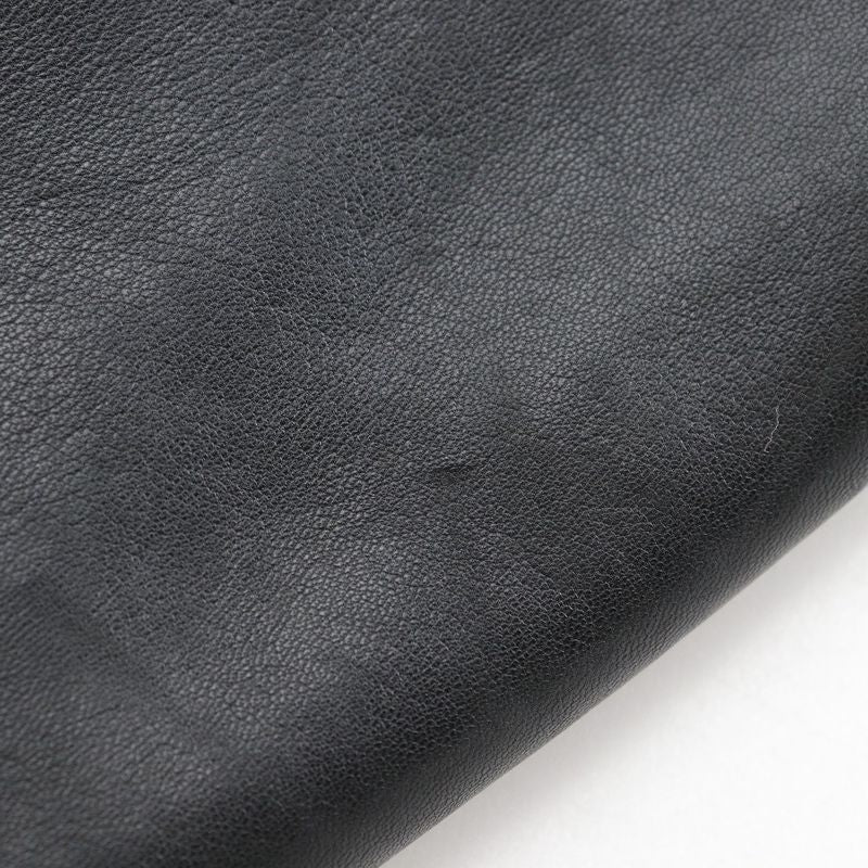 Chanel W Chain Shoulder Studded Coco Mark Lambskin Black Ladies Shoulder Bag