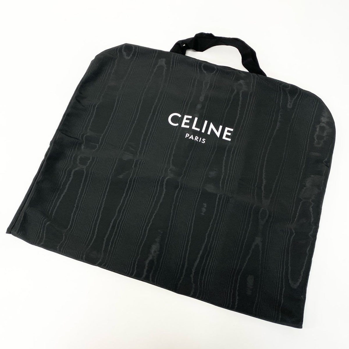Celine Short Jacket in Diagonal Wool Double Tailored Gold Button 34 Black — view 9