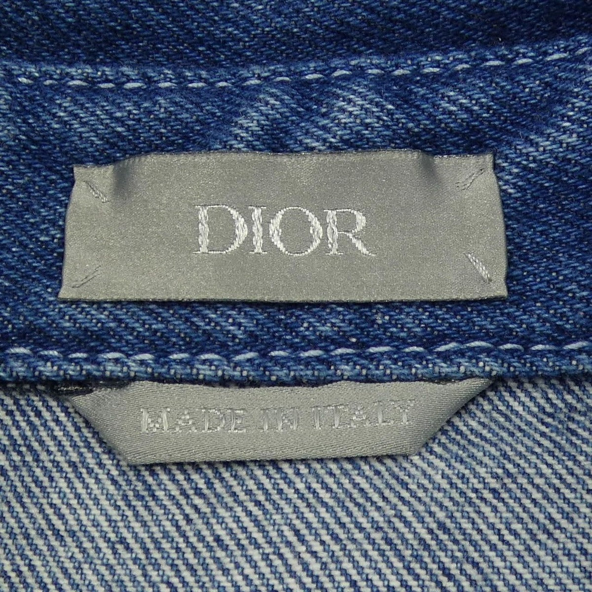 Dior Charm Overshirt Denim Jacket — view 4