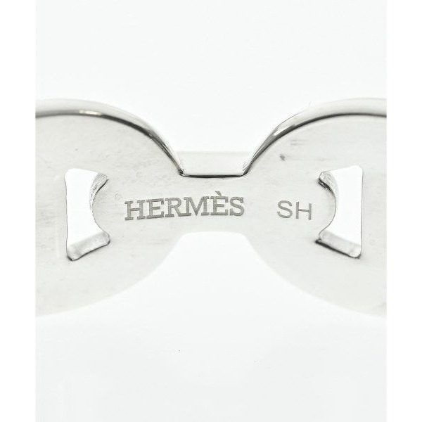 Hermes Bracelet Bangle Silver — view 5