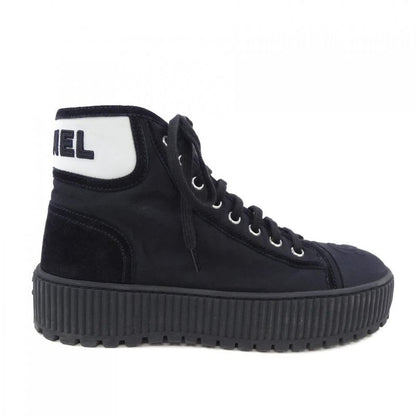 Chanel Lace Up Sneakers