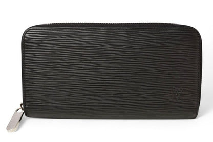 Louis Vuitton Wallet Louis Vuitton Long Wallet Zippy Wallet Epi Black M61857