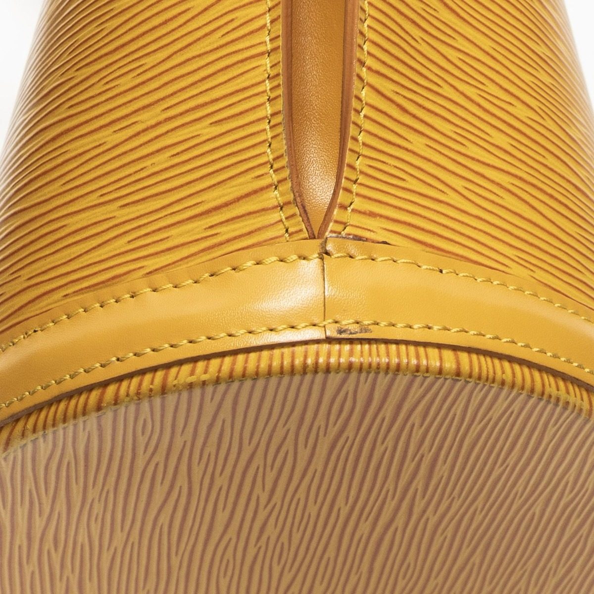 Louis Vuitton Saint Jacques Shopping Yellow Epi Shoulder Bag — view 8