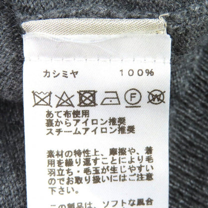 Hermes Chess and Shadow Cashmere Horse Crew Neck Long Sleeve Knit Sweater Gray — view 5