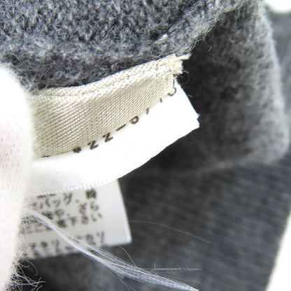 Hermes Chess and Shadow Cashmere Horse Crew Neck Long Sleeve Knit Sweater Gray — view 7