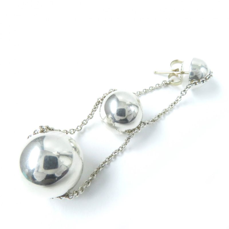 Tiffany & Co Hardware Triple Drop Earrings Accessory Ag925 Silver