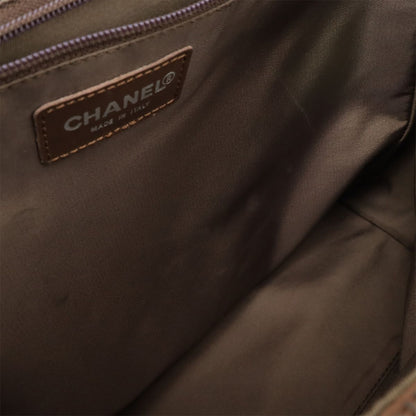 Chanel New Travel Line Backpack Sac Backpack Shoulder Bag 2WAY Nylon Jacquard