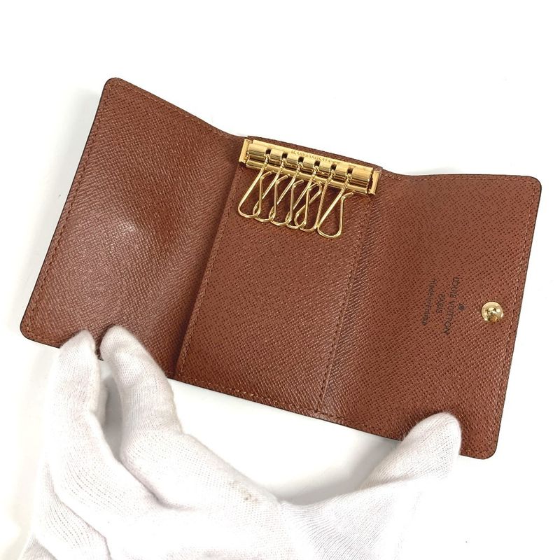 Louis Vuitton Key Case 6-ribbon Key Case Multicles 6 M62630 Monogram Canvas