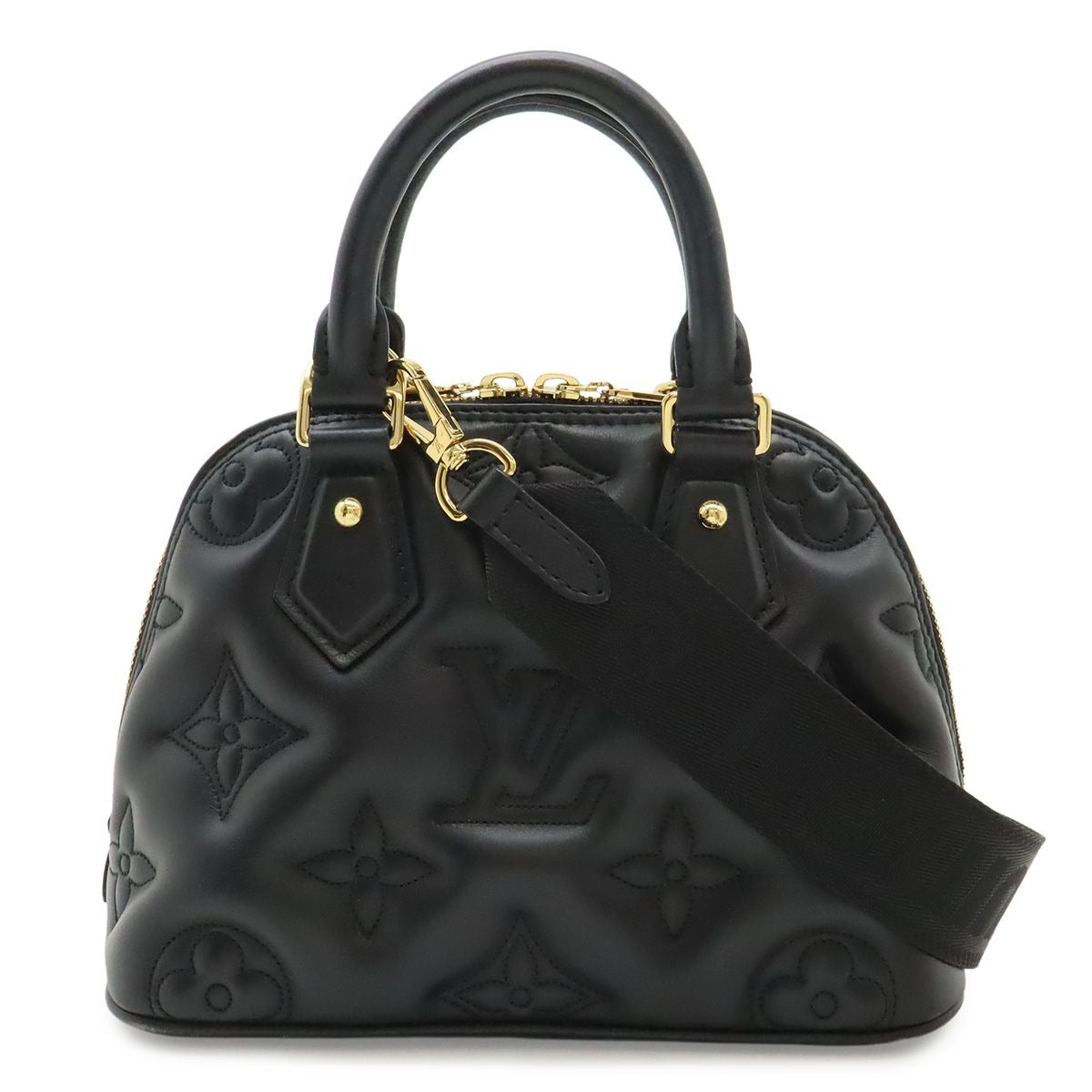 Louis Vuitton Bubble Glam Alma Soft BB Mini Bag 2-Way Noir Black