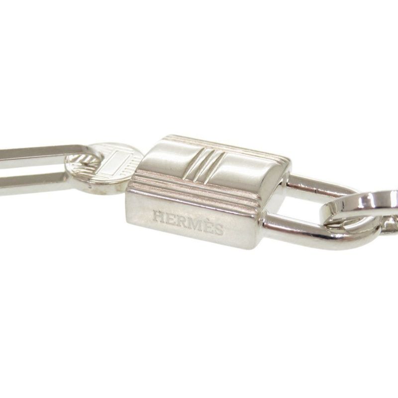 Hermes Alpha Kelly Silver 925 Necklace 1568 Hermes
