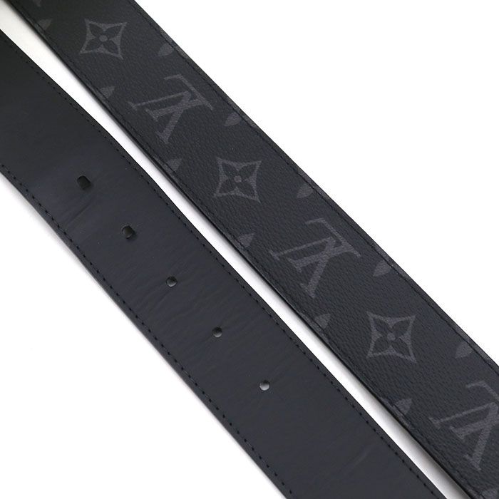 Louis Vuitton Eclipse M9044u Belt Leather Men's