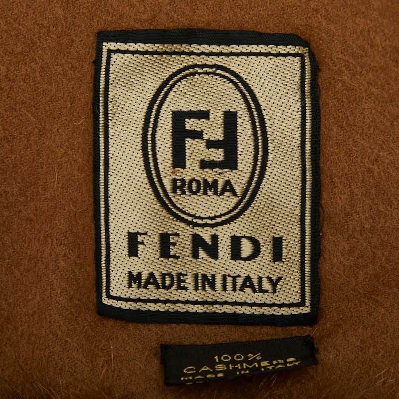 Fendi Brown Cashmere Fur Women's Fendi