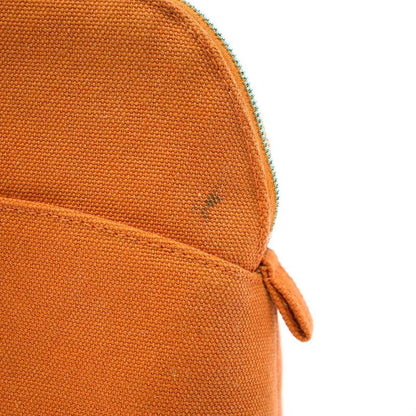 Hermes Bolide Pouch MM Bolide Canvas Pouch Orange