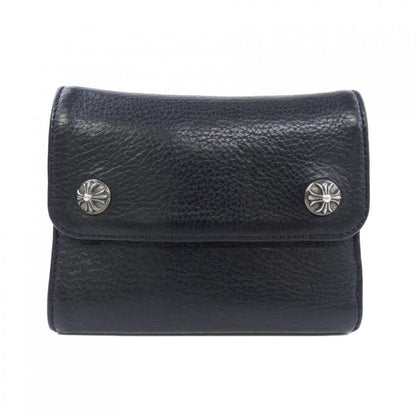 Chrome Hearts Wave Mini Cross CH Scroll Label Wallet
