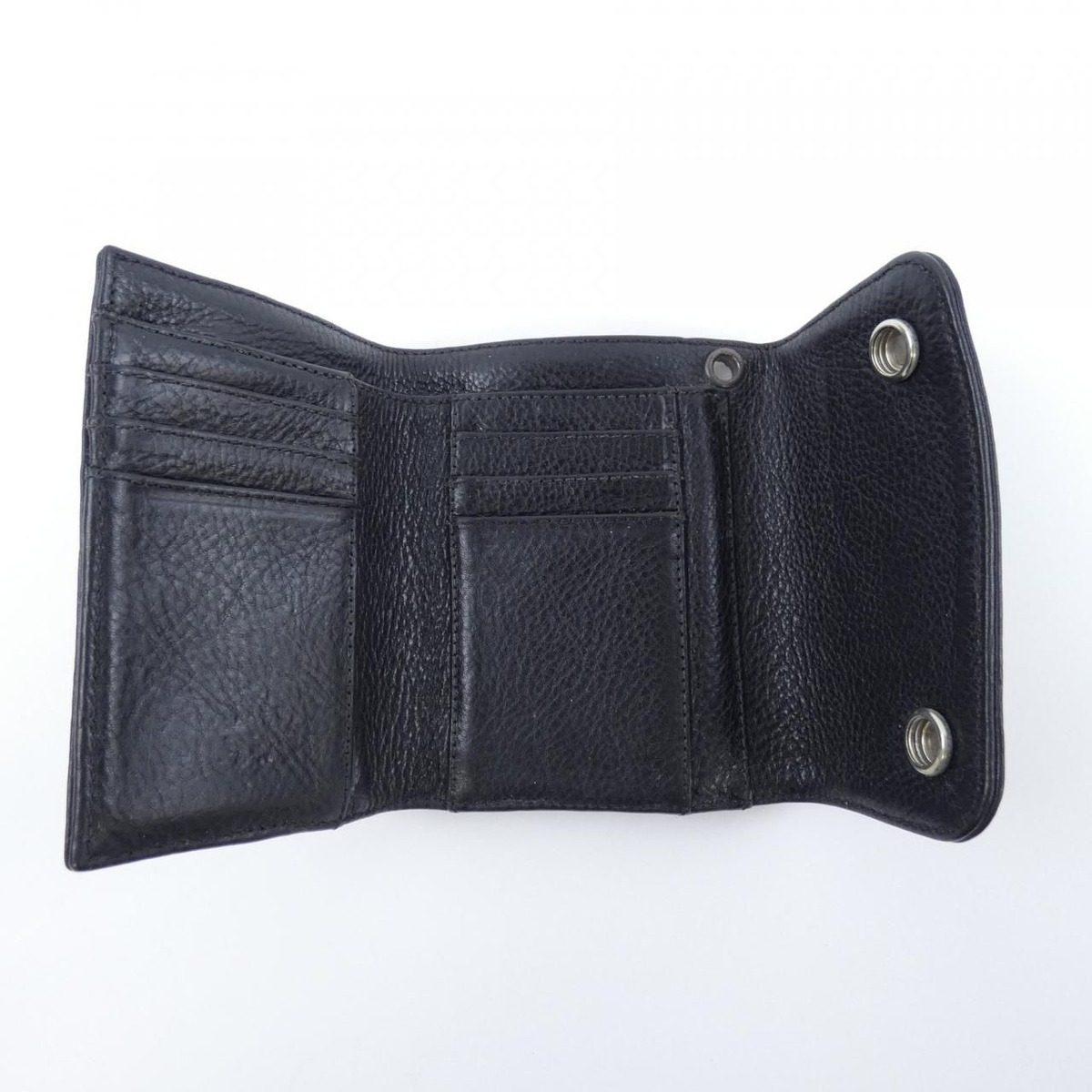 Chrome Hearts Wave Mini Cross CH Scroll Label Wallet — view 4