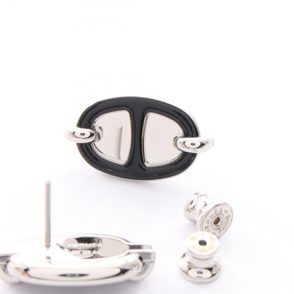 Hermes Earrings Mini Maillon Stainless Steel — view 5