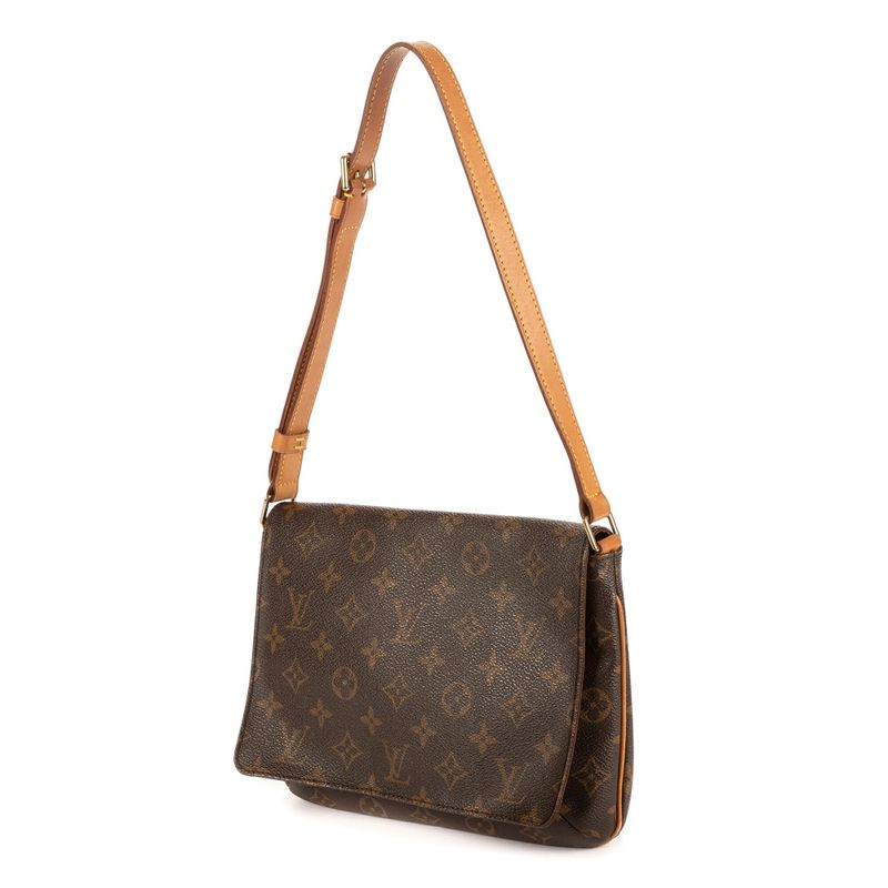 Louis Vuittonmusette Tango Brown Monogram Canvas A