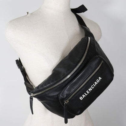 Balenciaga Everyday 529765 Dlq4n 1000 Leather Unisex Waist Bag