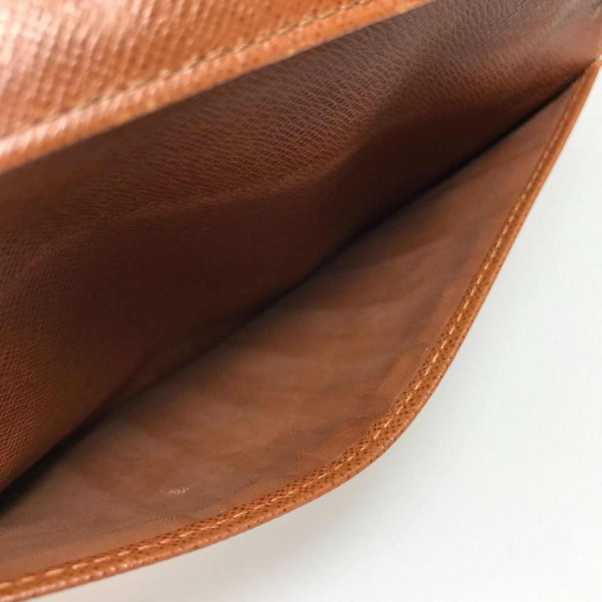 Louis Vuitton Notebook Cover Monogram Pochette Pass Port M60135 Brown