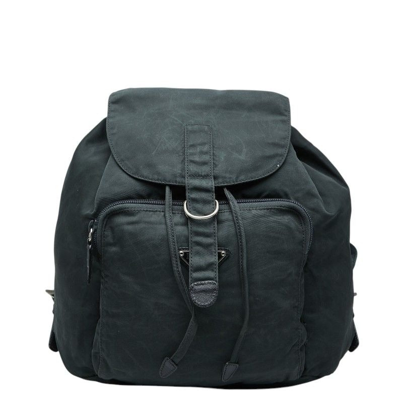 Prada Backpack Dark Green Tessuto Nylon