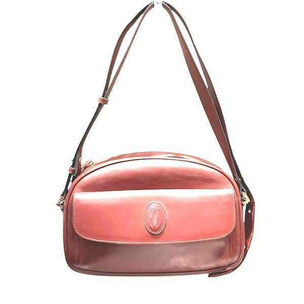 Cartier Must Shoulder Bag Bordeaux