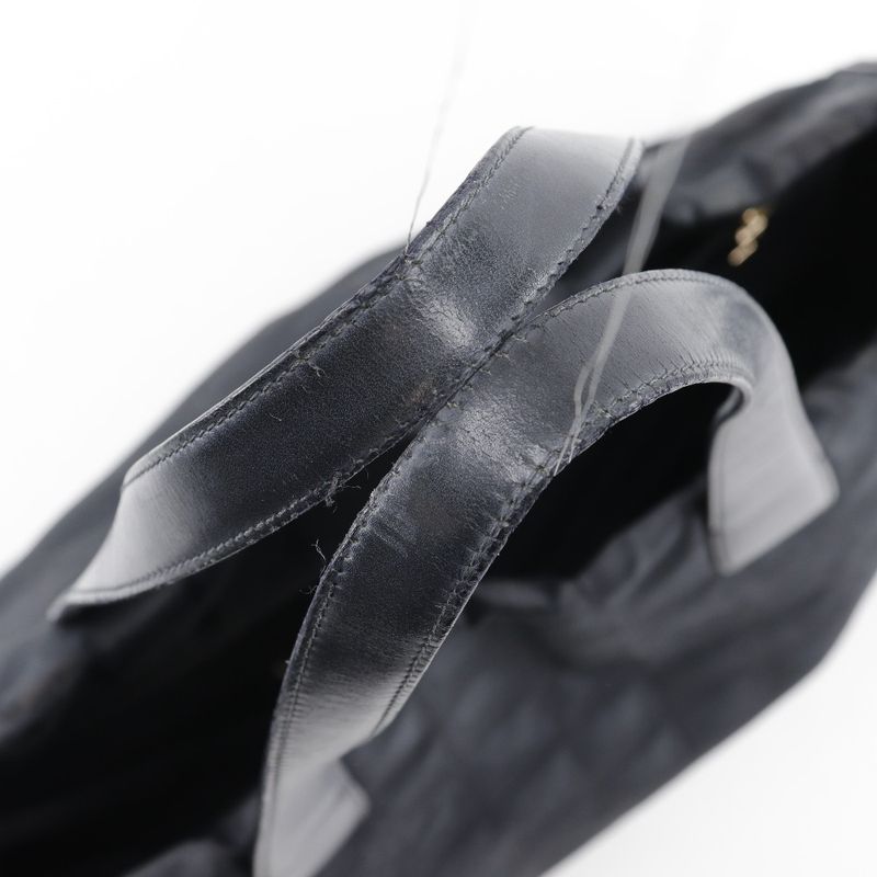 Chanel Tote MM New Travel Line A15991 Nylon Canvas Black Ladies Tote Bag