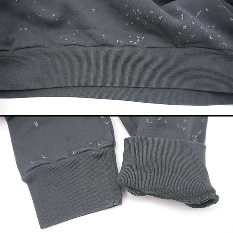 Louis Vuitton Sweatshirt Damier Spread Size M Gray