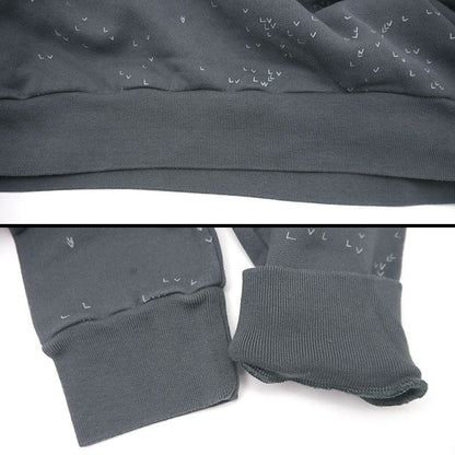 Louis Vuitton Sweatshirt Damier Spread Size M Gray