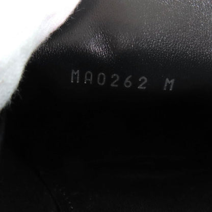 Louis Vuitton Connelly Line Logoed Square Toe Leather Coin Loafer Black