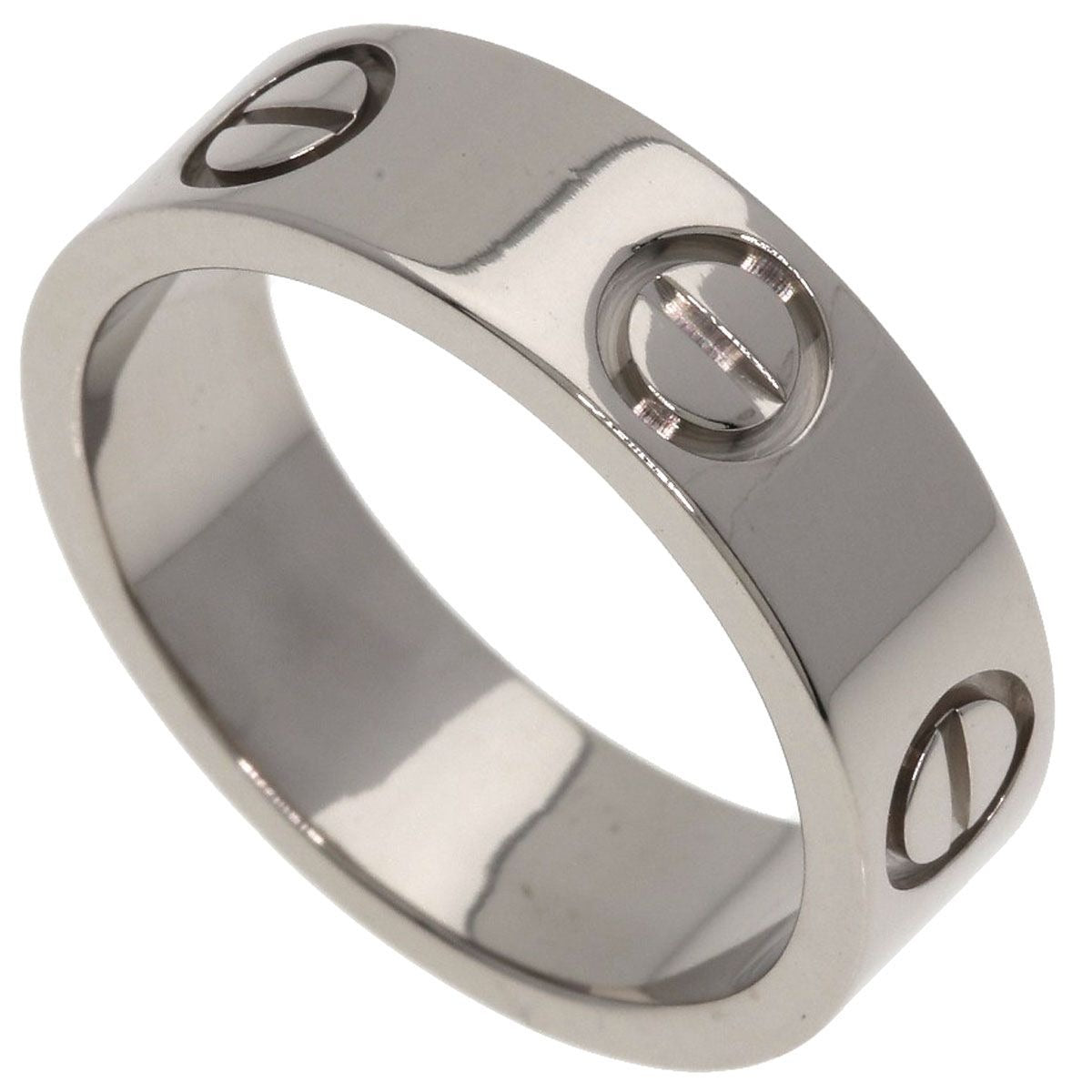 Cartier Love Ring 49 18K White Gold