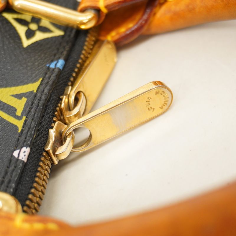 Louis Vuitton Monogram Multicolor Alma M92646 Noir Black Women