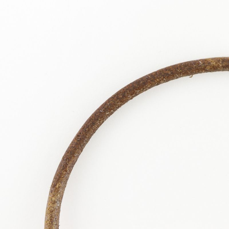 Hermes Jumbo Breath Gold Plated And Leather Ladies 9.6g Bracelet