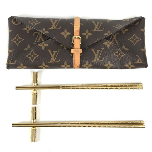 Louis Vuitton Baguette Metal Brown Pouch
